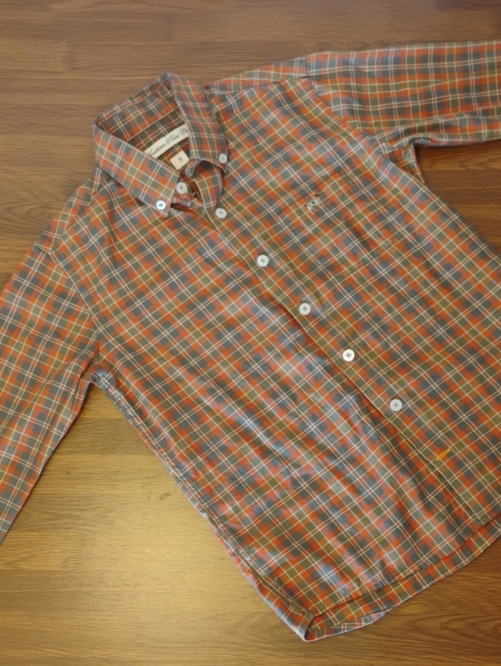 Southern Point Co. Boys Plaid Sport Shirt Youth Small S (8)